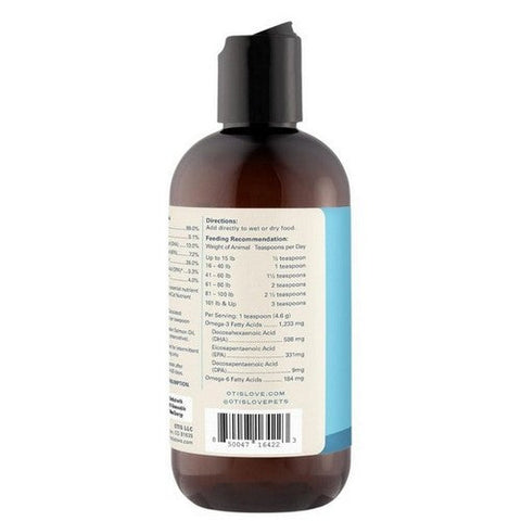 O.T.I.S, Wild Alaskan Salmon Oil, 8 Oz (Case Of 4) O.T.I.S