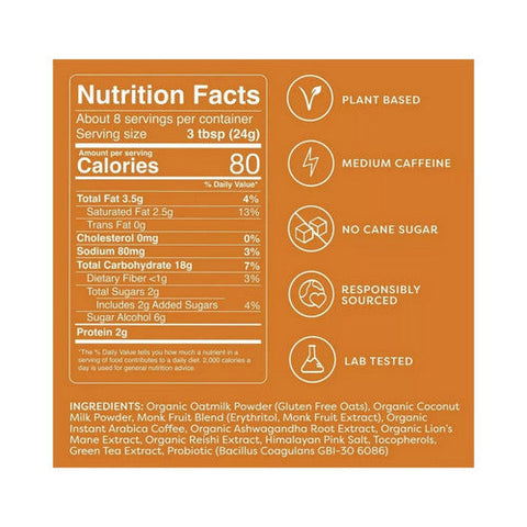 Clevr, Instant Superlatte Coffee, 6.8 Oz (Case Of 6) Clevr