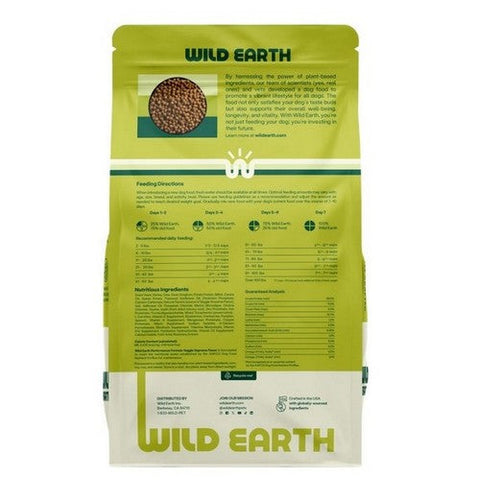 Wild Earth, Dog Food Veggie Supreme, 4 Lbs (Case Of 4) Wild Earth