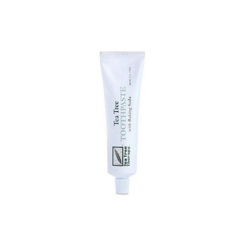 Tea Tree Therapy, Tea Tree Toothpaste With Baking Soda Fluoride Free, 5 Oz Tea Tree Therapy