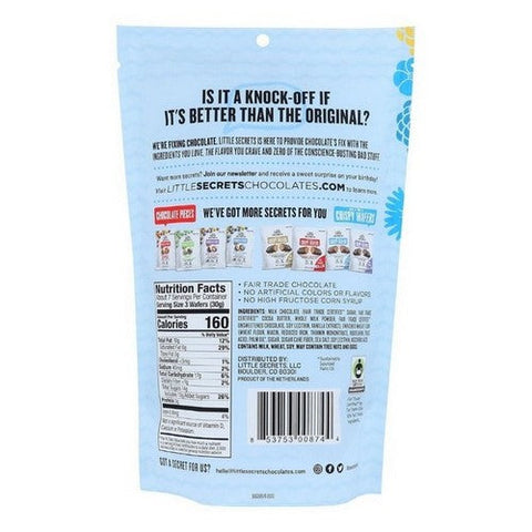 Little Secrets Llc, Mini Wafer Milk Chocolate Sea Salt Spring Edition, 7 Oz (Case Of 6) Little Secrets Llc