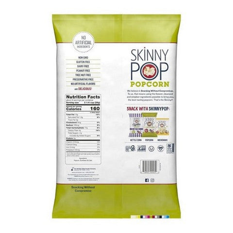 Skinny Pop, Family Size Popcorn, 8 Oz (Case Of 6) Skinny Pop