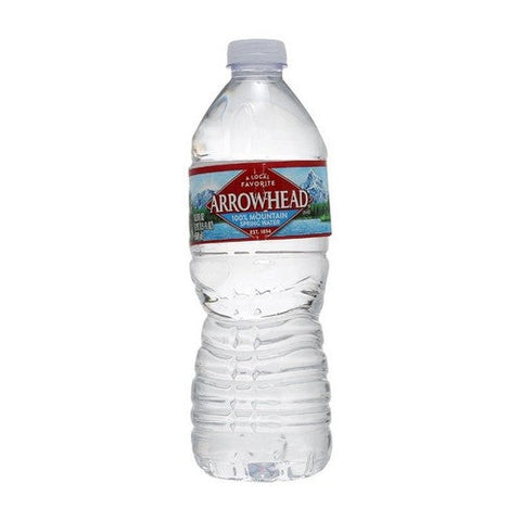 Arrowhead Water, Mountain Spring Water, 1 Each, 16.9 Oz (Case Of 24) Arrowhead Water