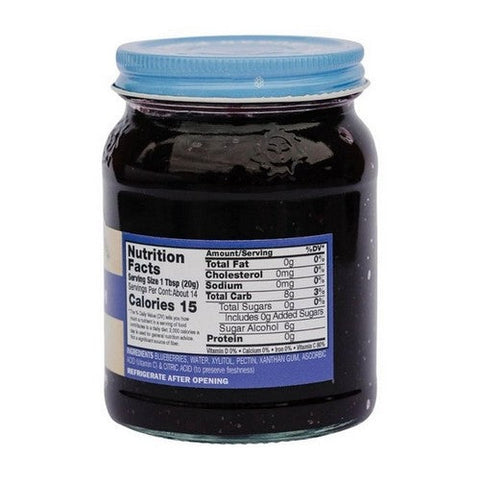 Natures Hollow, Blueberry Sugar Free, 10 Oz (Case Of 6) Natures Hollow