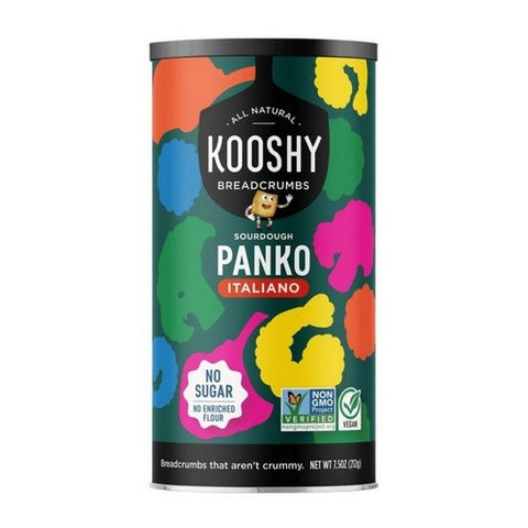 Kooshy, Panko Sourdough Italiano, 7.5 Oz (Case Of 6)
