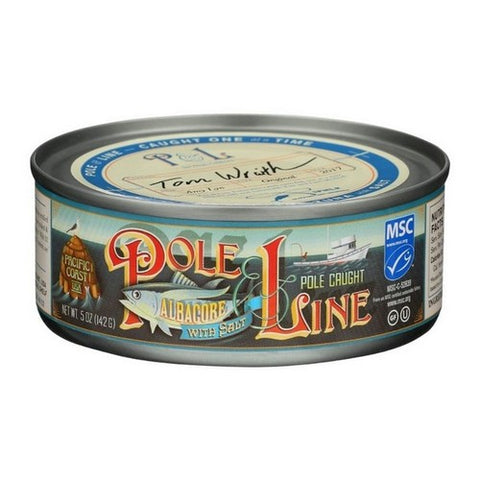 Pole And Line, Albacore Tuna With Salt, 5 Oz (Case Of 24)