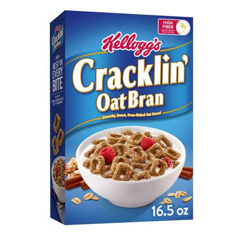 Kellogg's, Cracklin Oat Bran Cereal, 16.5 Oz (Case Of 10)