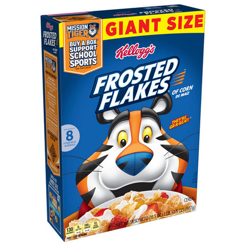 Kellogg's, Frosted Flakes Cereal Giant Size, 28.5 Oz (Case Of 10)