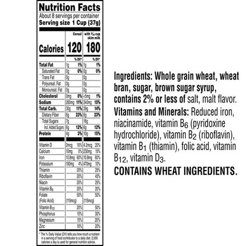 Kellogg's, Complete Bran High Fiber Cereal, 11.6 Oz (Case Of 10)