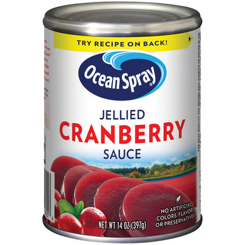 Jellied Cranberry Sauce 14 Oz (Case Of 24) by Ocean Spray