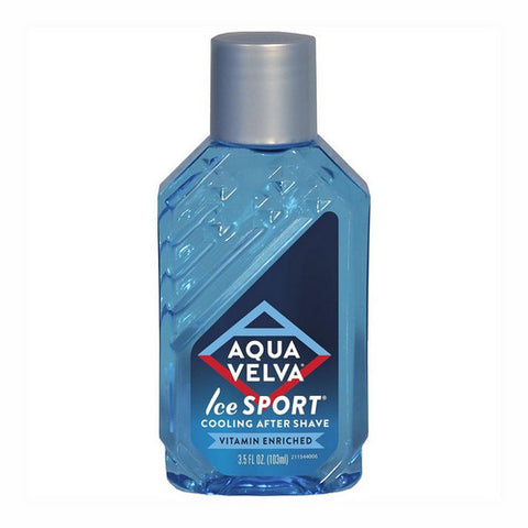 Aquavelva, Vitamin Enriched Cooling Ice Sport Aftershave, 3.5 Oz (Case Of 6)