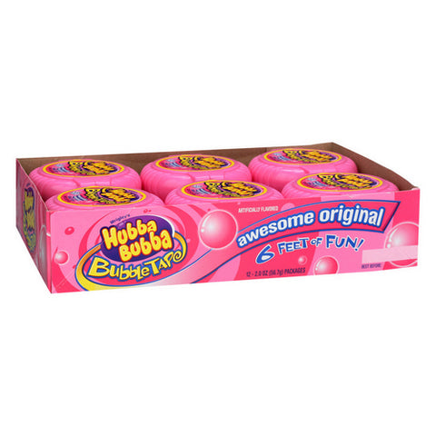 Amurol, Hubba Bubba Bubble Gum Tape, 2 Oz (Case Of 6)