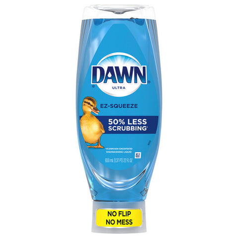 Dawn, Original Ez Squeeze Ultra Dishwashing Liquid Dish Soap Scent, 22 Oz (Case Of 8)