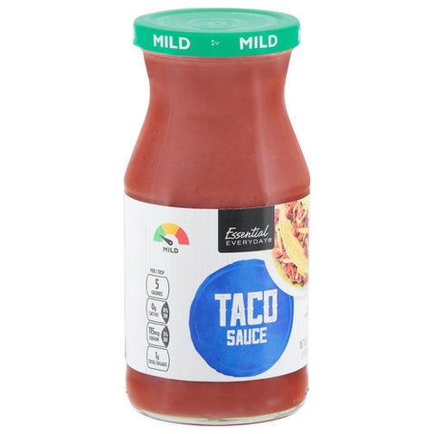 Essential Everyday, Taco Sauce Mild, 16 Oz (Case Of 12)