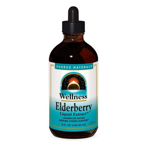 Source Naturals, Wellness Elderberry Liquid Extract, 8 oz