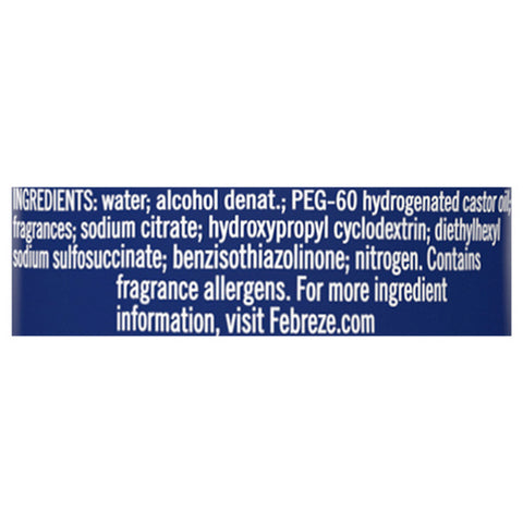 Febreze, Air Effects Odor Fighting Air Freshener Calm Aerosol Can, 8.8 Oz (Case Of 6)