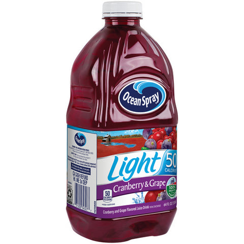 Light Cranberry And Grape Juice Drink 64 Oz (Case Of 8) by Ocean Spray