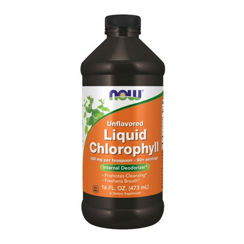 Now Foods, Liquid Chlorophyll Unflavored, 16 Oz