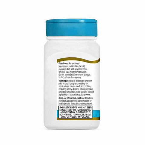 21st Century, Chelated Magnesium Glycinate, 200 Mg, 90 Caps 21st Century