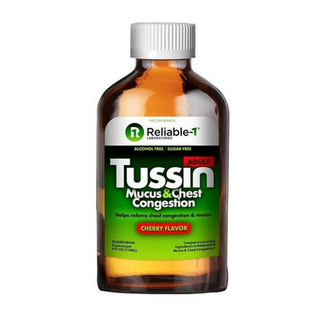 Tussin Mucus And Congestion 4 Oz by Llorens Pharmaceuticals