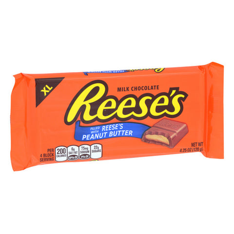 Reese's, Peanut Butter Bar Extra Large, 4.25 Oz (Case Of 12)