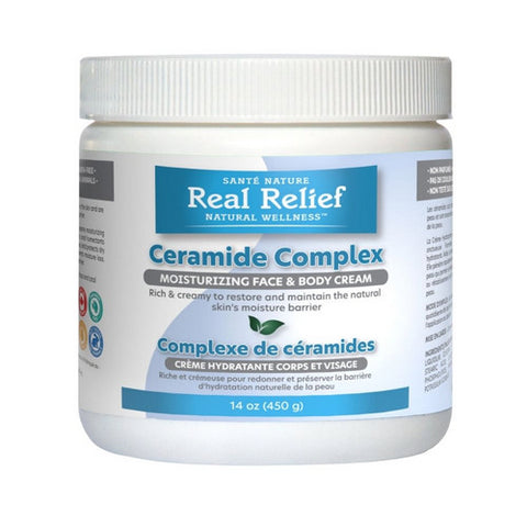 Homeolab, Real Relief Ceramide Cream, 14 Oz