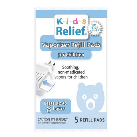 Homeolab, Kids Relief Waterless Vaporizer Refills, 5 Count
