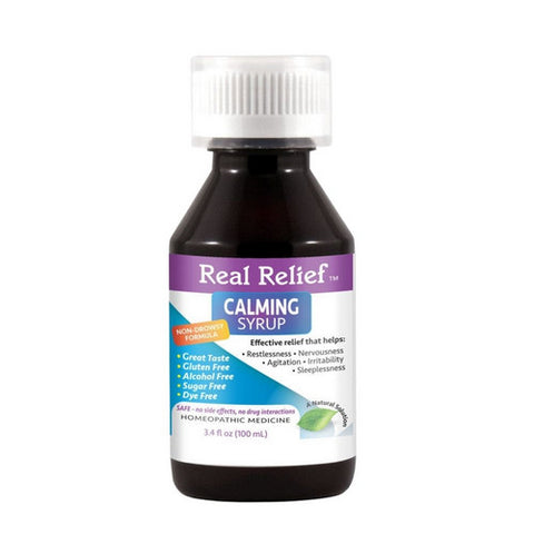 Homeolab, Real Relief Calming Syrup, 3.4 Oz