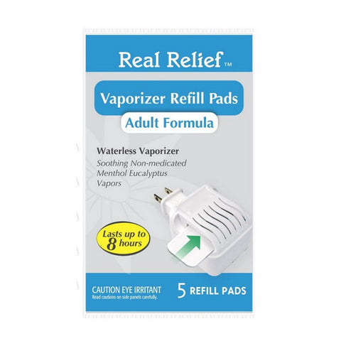 Homeolab, Real Relief Waterless Vaporizer Refills, 5 Count