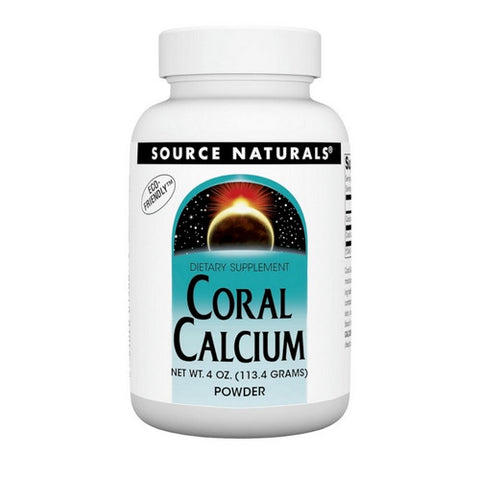 Source Naturals, Coral Calcium, Powder 4 Oz