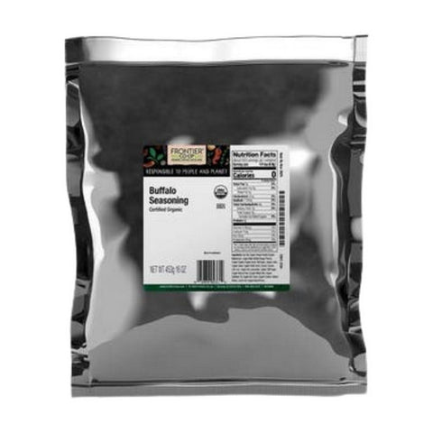 Frontier Coop, Organic Buffalo Seasoning, 1 Lb