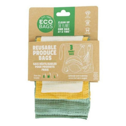 Eco Bags, EcoBags Multipurpose Cellulose Bag Set, 3 Count