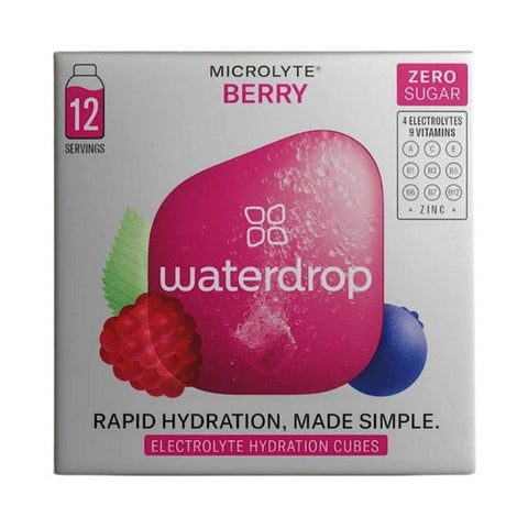 Waterdrop, Microlyte Mixed Berry Water Flavor Drops, 12 Servings