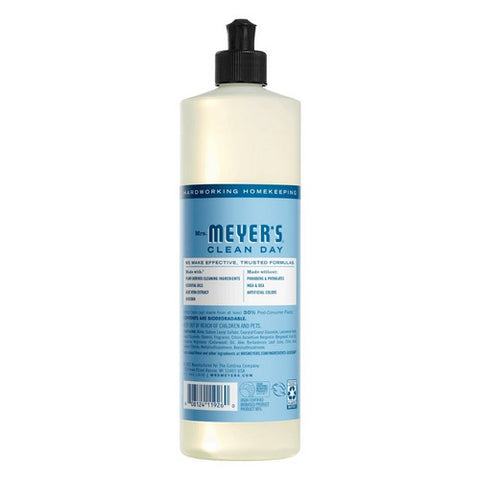 Mrs. Meyers Clean Day, Rain Water Dish Soap, 16 Oz