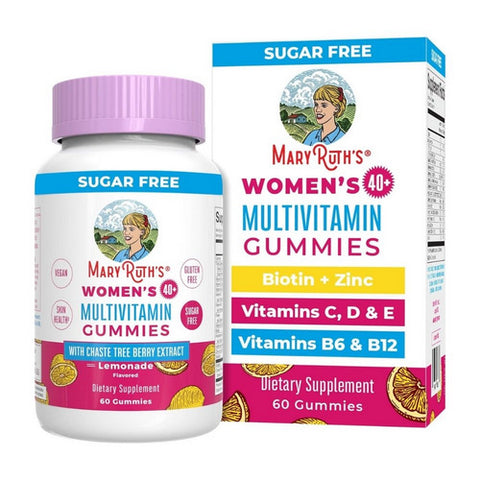 MaryRuth's, Lemonade Women's 40+ Multivitamin Gummies, 60 Count