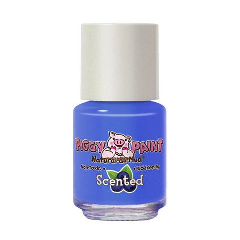 Piggy Paint, Bossy Blueberry Scented Nail Polish, 0.25 Oz Piggy Paint