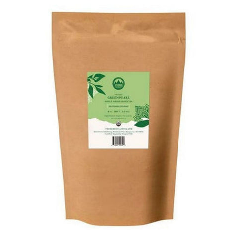 Young Mountain Tea, Organic Green Pearls Tea, 100 Bags