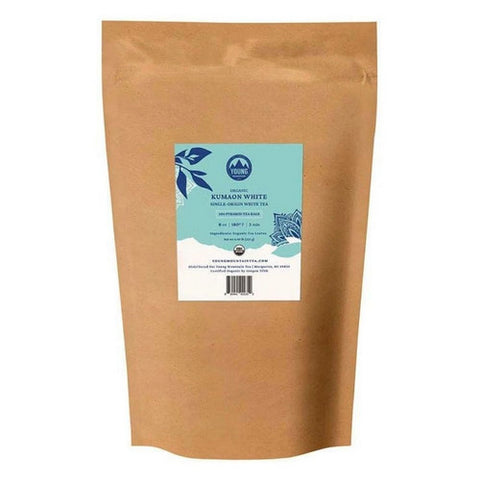 Young Mountain Tea, Organic Kumaon White Tea, 100 Count