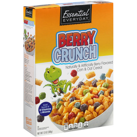 Essential Everyday, Berry Crunch Cereal, 13 Oz (Case Of 14)