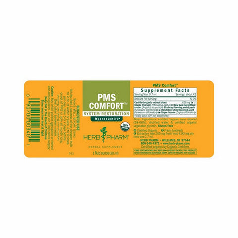 Herb Pharm, PMS Comfort Tonic, 1 Oz Herb Pharm