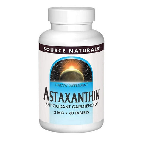 Source Naturals, Astaxanthin, 2 MG, 60 Tabs