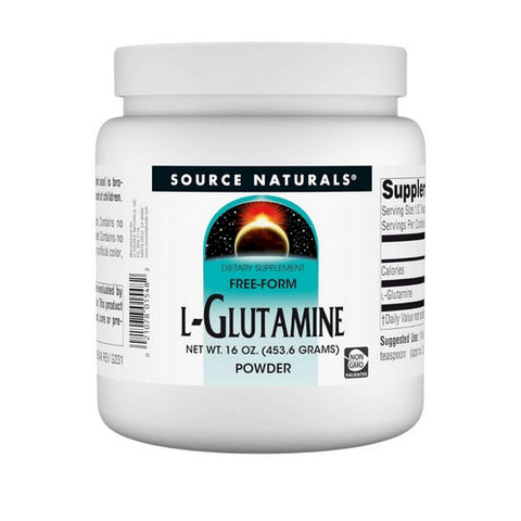 Source Naturals, L-Glutamine, Powder 1 Lbs