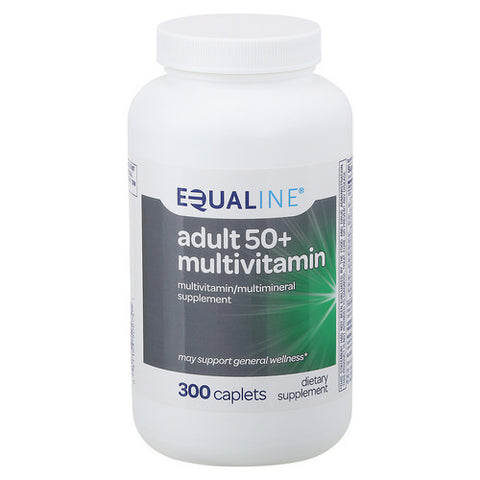 Equaline, Multivitamin 50+, 300 Count (Case Of 3)
