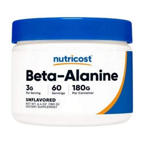 Nutricost, Beta Alanine Powder, 180 Grams