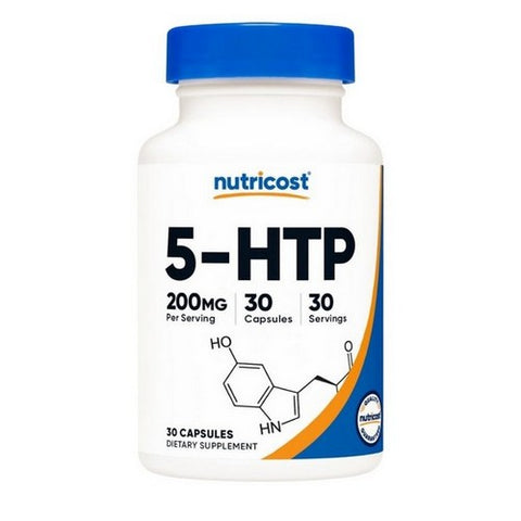 Nutricost, 5-HTP Capsules, 200 Mg, 30 Count