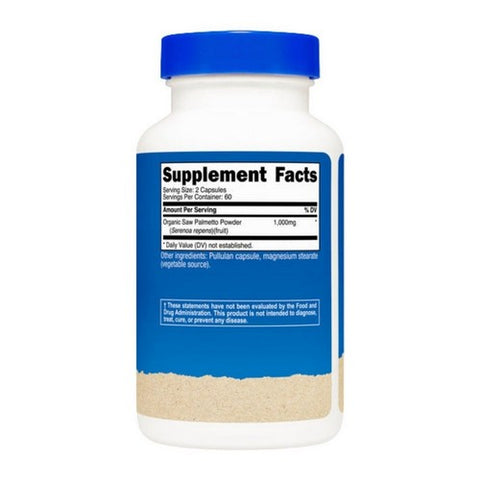 Nutricost, Saw Palmetto, 500 Mg, 120 Caps