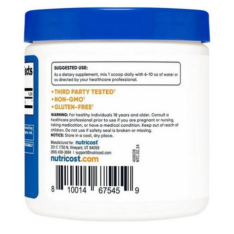 Nutricost, Acetyl L-Carnitine Powder, 100 Grams