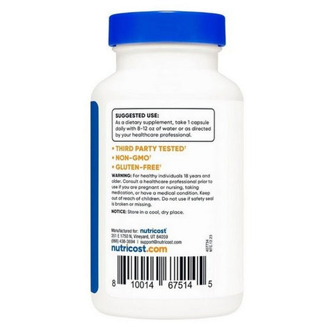 Nutricost, 5-HTP Capsules, 200 Mg, 120 Count