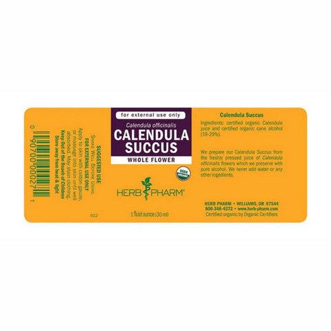 Herb Pharm, Calendula Succus Extract, 1 Oz Herb Pharm