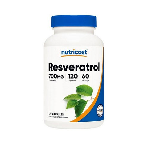 Nutricost, Resveratrol Capsules, 700 Mg, 120 Count